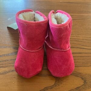 ⭐️2/$16- Hot Pink Baby Boots